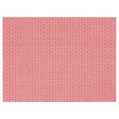 GALLRA ГАЛЛЬРА, Салфетка под приборы, красный/с рисунком, 45x33 см